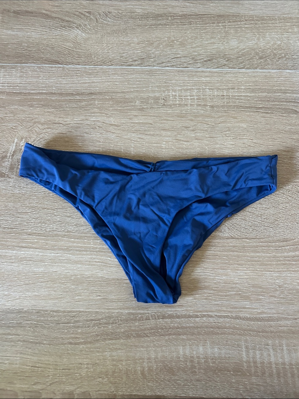 Low-Rise Navy Bikini Bottom - Sleek Swim Brief